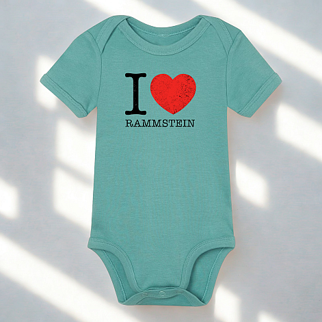 Rammstein baby body, I Love Rammstein Peppermint Green, kids