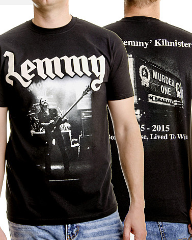 Motorhead t-shirt, Lemmy Lived To Win, men´s