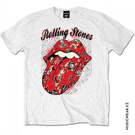 Rolling Stones t-shirt, Tattoo Flash, men´s