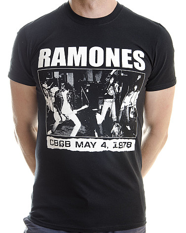 Ramones t-shirt, CBGBS 1978, men´s