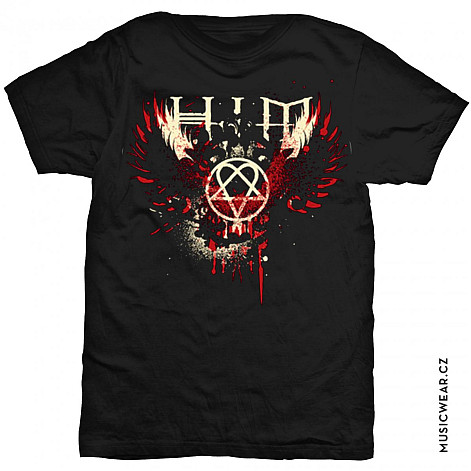 HIM t-shirt, Wings Splatter, men´s