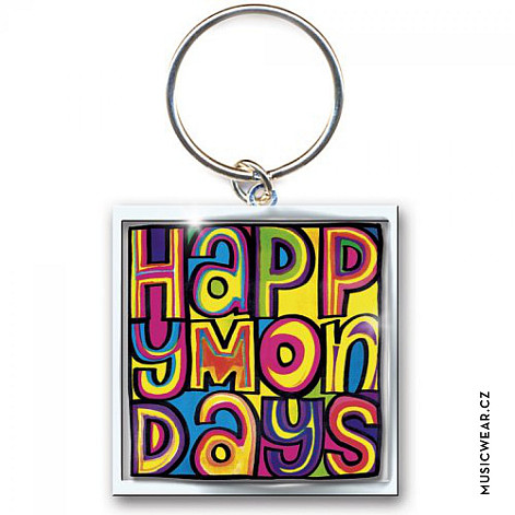 Happy Mondays keychain, Dayglo Logo