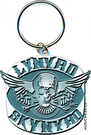 Lynyrd Skynyrd keychain, Biker Patch Logo