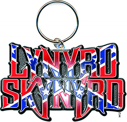 Lynyrd Skynyrd keychain, Flag Logo