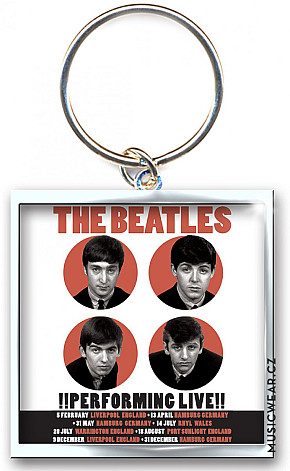 The Beatles keychain, 1962 Performing Live