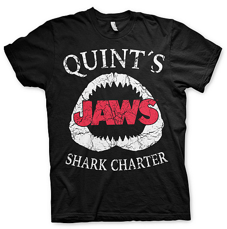 Čelisti t-shirt, Quint´s Shark Charter, men´s