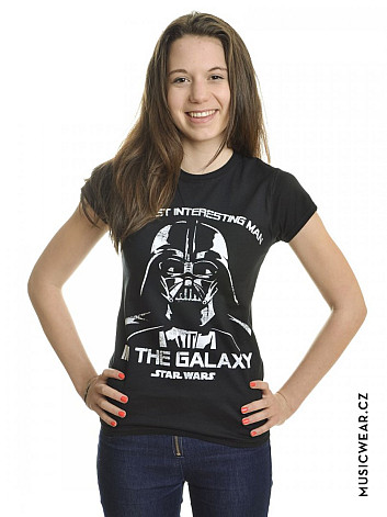 Star Wars t-shirt, The Most Interesting Man In The Galaxy Girly, ladies