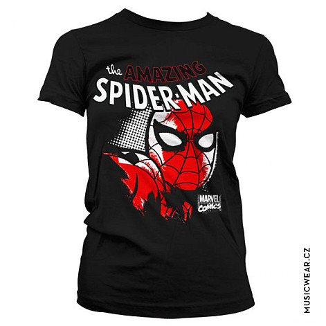 Spiderman t-shirt, Close Up Girly, ladies