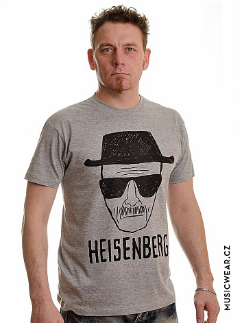 Breaking Bad t-shirt, Heisenberg Sketch Grey, men´s