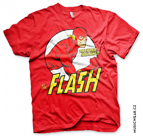 The Flash t-shirt, Fastest Man Alive, men´s