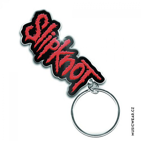 Slipknot keychain, Red Logo