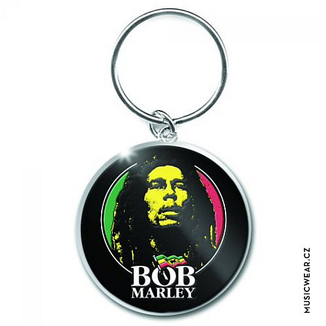 Bob Marley keychain, Logo Face