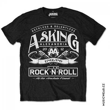 Asking Alexandria t-shirt, Rock n' Roll, men´s