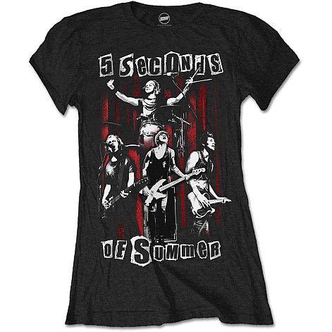 5 Seconds of Summer t-shirt, Spray Live, ladies