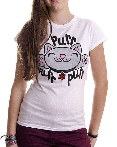 Big Bang Theory t-shirt, Soft Kitty PurrPurrPurr Girly, ladies