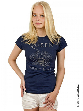 Queen t-shirt, Greatest Hits II Skinny, ladies