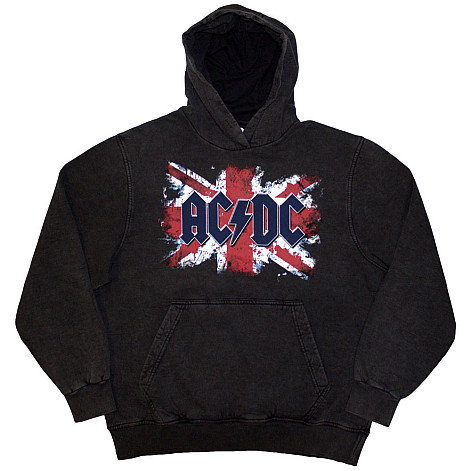 AC/DC mikina, Flag Wash Charcoal Grey, men´s