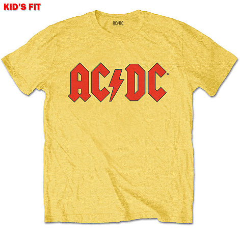 AC/DC t-shirt, Logo Yellow, kids