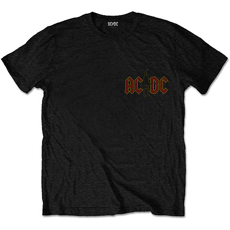 AC/DC t-shirt, Hard As Rock With Back Print, men´s