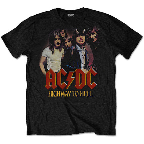 AC/DC t-shirt, H2H Photo Black, men´s