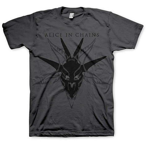 Alice in Chains t-shirt, Black Skull, men´s