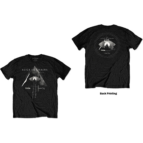 Alice in Chains t-shirt, Fog Mountain BP Black, men´s