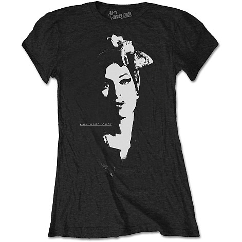 Amy Winehouse t-shirt, Scarf Portrait, ladies