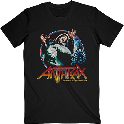 Anthrax t-shirt, Spreading Vignette Black, men´s