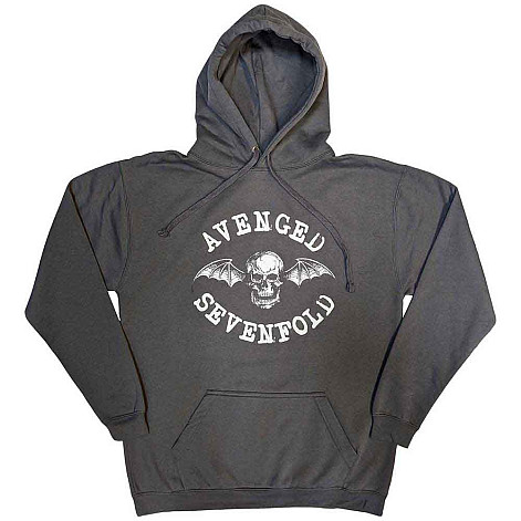 Avenged Sevenfold mikina, Logo Charcoal Grey, men´s