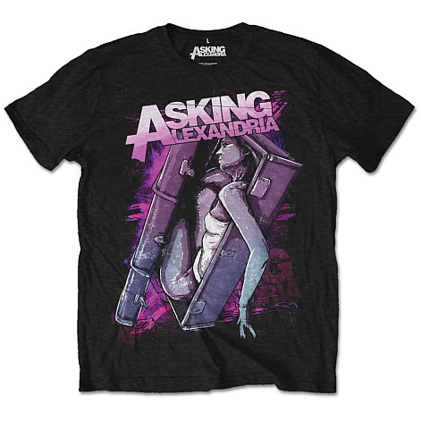 Asking Alexandria t-shirt, Coffin Girl, men´s