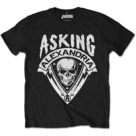 Asking Alexandria t-shirt, Skull Shield, men´s