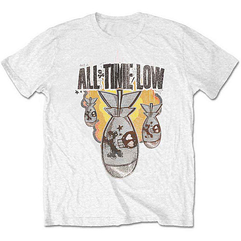 All Time Low t-shirt, Da Bomb White, men´s