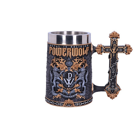 Powerwolf tankard 500 ml/17.5 cm/1 kg, Metal is Religion