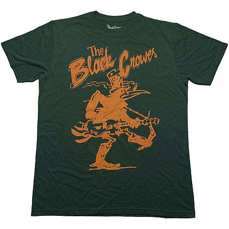 Black Crowes t-shirt, Crowe Guitar Green, men´s