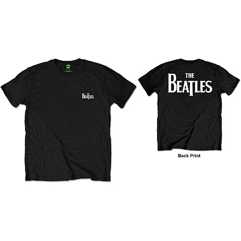 The Beatles t-shirt, Drop T Logo BP Black, men´s