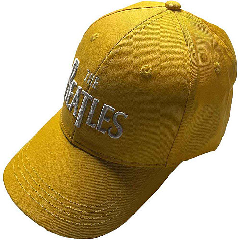 The Beatles snapback, White Drop T Logo Yellow