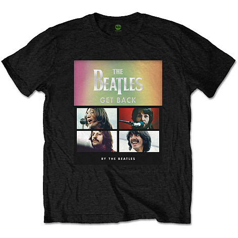 The Beatles t-shirt, Album Faces Gradient Black, men´s
