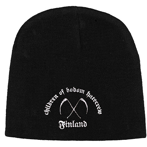 Children Of Bodom winter beanie cap, Hatecrew/Finland Black