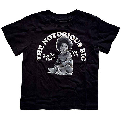 Notorious B.I.G. t-shirt, Baby Black, kids