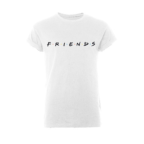 Friends t-shirt, Logo White Rolled, men´s