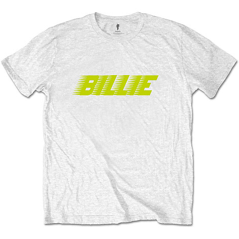 Billie Eilish t-shirt, Racer Logo White, men´s