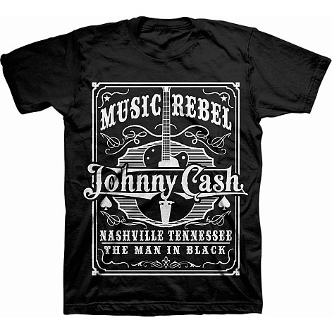 Johnny Cash t-shirt, Music Rebel, men´s