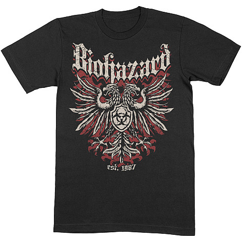 Biohazard t-shirt, Crest Black, men´s