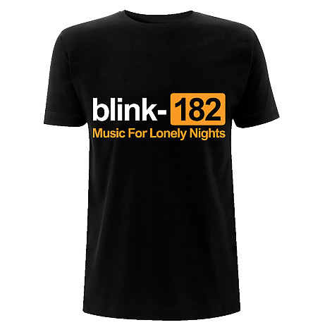 Blink 182 t-shirt, Lonely Nights Black, men´s