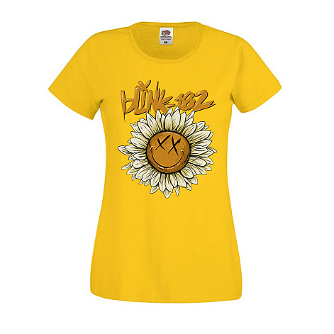 Blink 182 t-shirt, Sunflower Girly Yellow, ladies