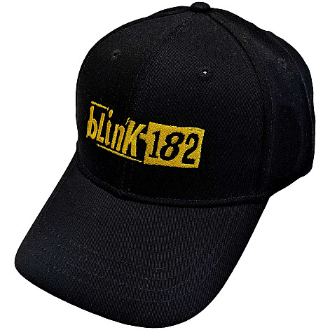 Blink 182 snapback, Modern Logo Embroidered Black