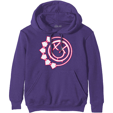 Blink 182 mikina, Six Arrow Smiley Purple, men´s