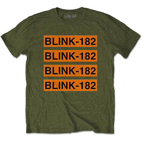 Blink 182 t-shirt, Log Repeat, men´s