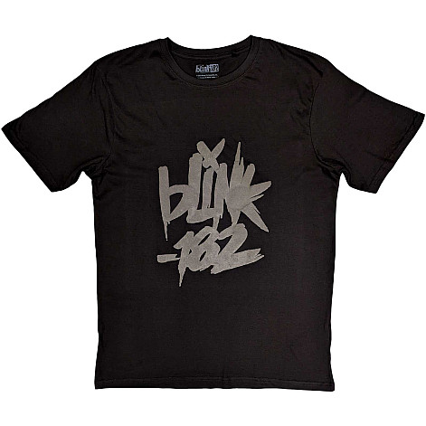 Blink 182 t-shirt, Neon Logo Hi-Build Black, men´s