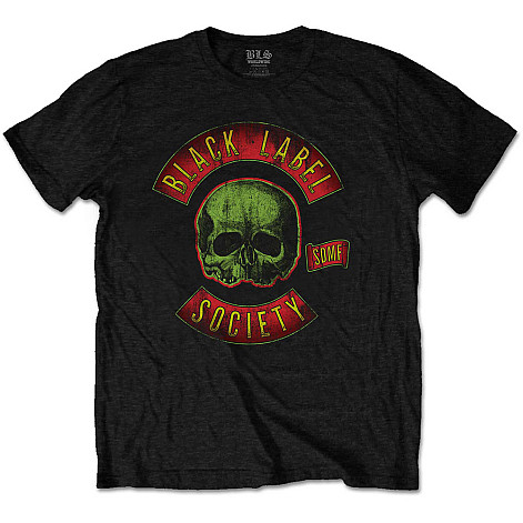 Black Label Society t-shirt, Skull Logo Coloured Black, men´s